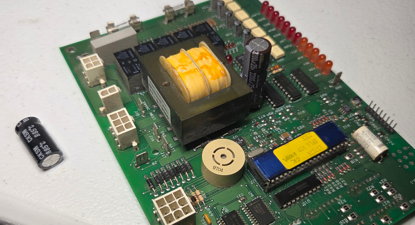 Industrial Dryer Repair: Replacing the Main Reservoir Capacitor (Early 2000s Models)