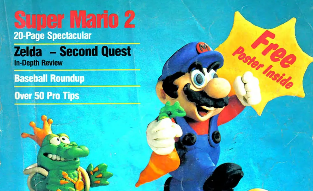 Nintendo Power issue 1 artwork