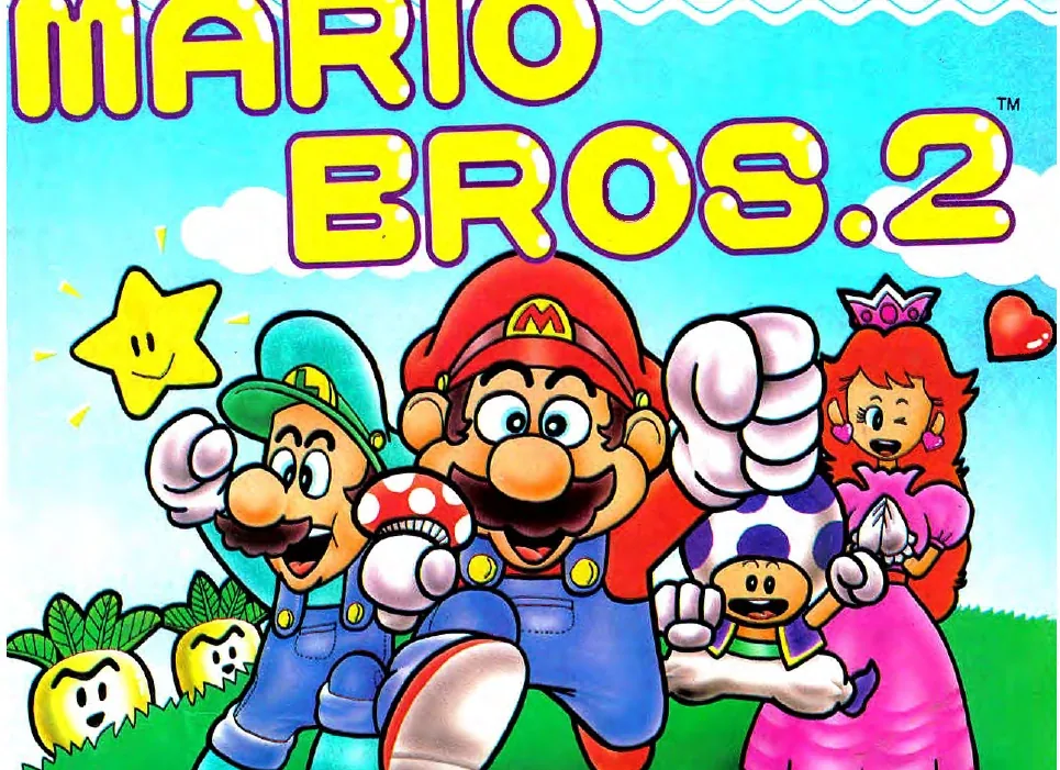 Super Mario Bros. 2 Nintendo Power cover
