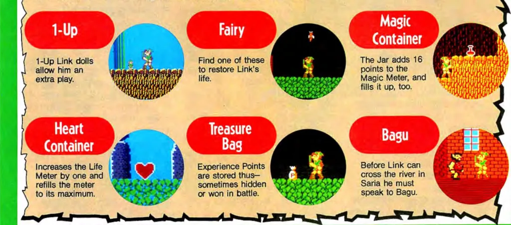 Nintendo Power magazine maps and strategy pages