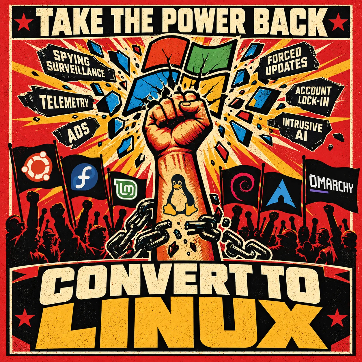 Switch to Linux and Stop the Windows Problem