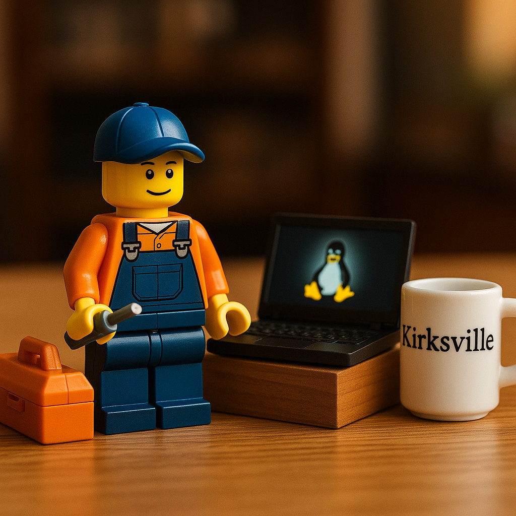 Cover Image I Am Kirksville’s Linux Guy