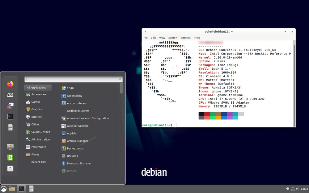 Debian Linux