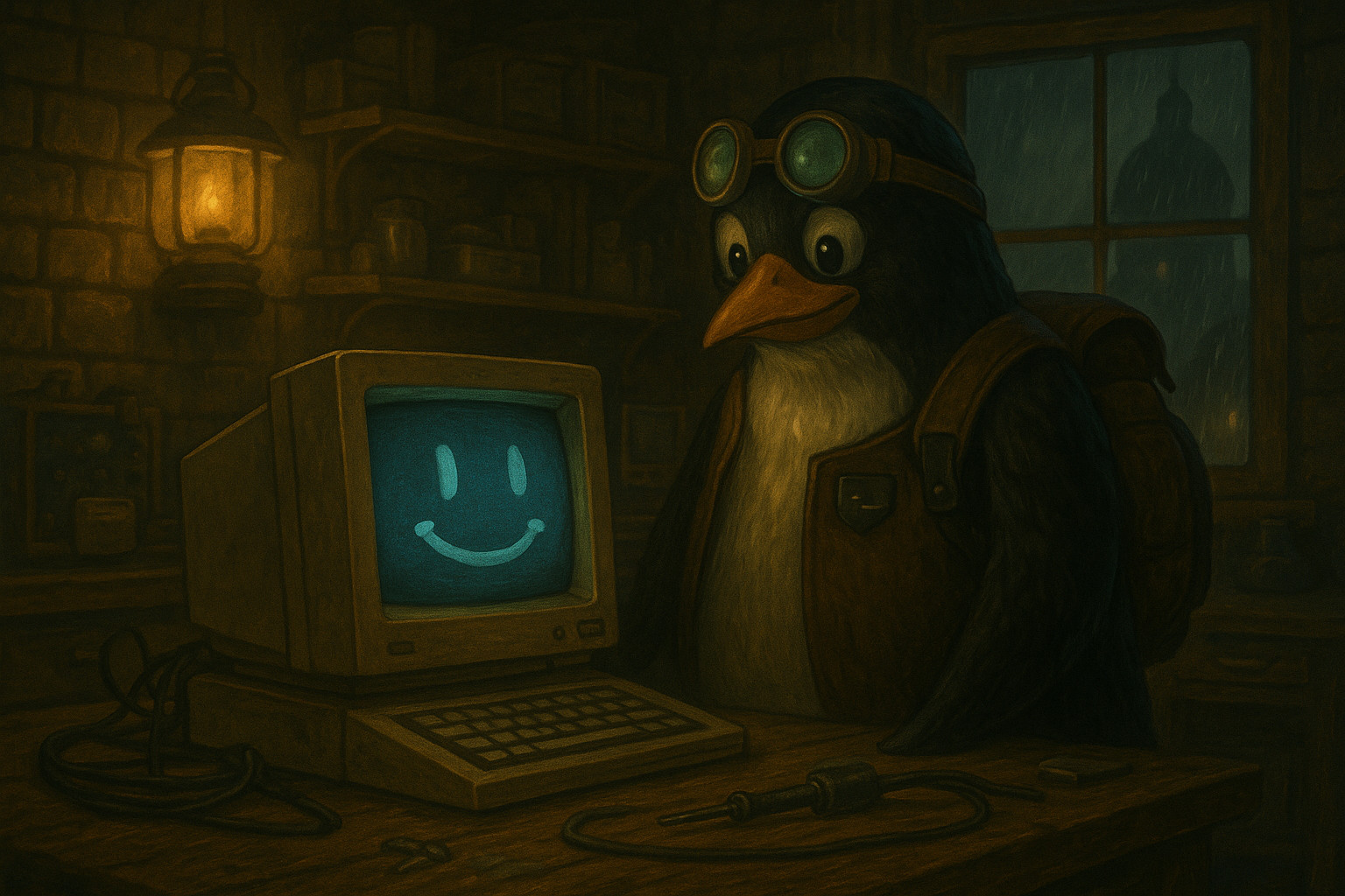 Computer saved by Linux…